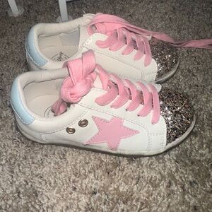 Sweethoney toddler glitter sneakers